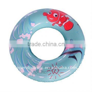 inflatable kids play swimming ring with glass holder