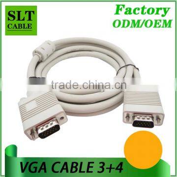 SLT Factory Outlet VGA Cable 15pin for Computer Monitor Projector Laptop Hdtv LCD Etc Multimedia 1.5m 3m 5m 10m 15m 20m 25m 30m photo-2