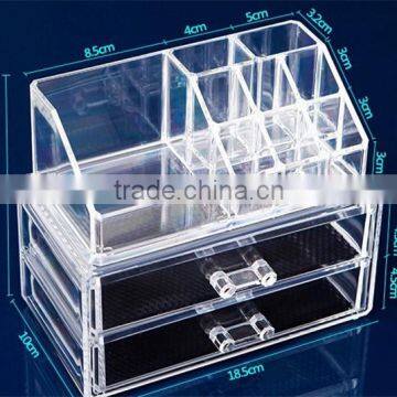 Small Plastic Drawer Makeup Display Box photo-2