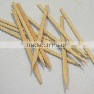 factory wholesale Flat Bamboo Fruit Pick