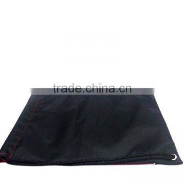 Promotional Customed Simple Black Cotton Pouches for Wholesaler photo-4
