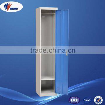 Knock Down Office Furniture Single Door Steel Locker for Hanging Clothes Made in China