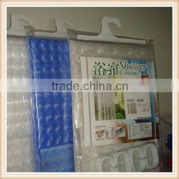 Eco-friendly Made in China bathroom christmas shower curtain