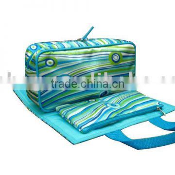 fashion cosmetic bag with compartment