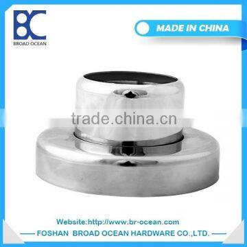 FR-03 stainless steel fence post base plate/handrail post base plate