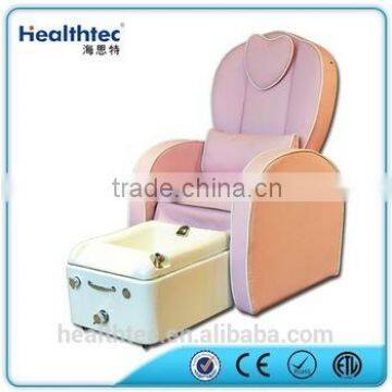 lovely pink princess pedicure spa chair for kids