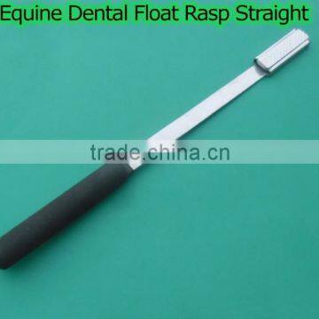 Equine Dental Float Rasp Straight Flat Handle Veterinary