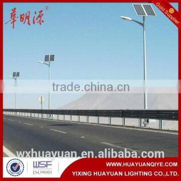 Hot sales 6m 8m outdoor use solar light steel pole