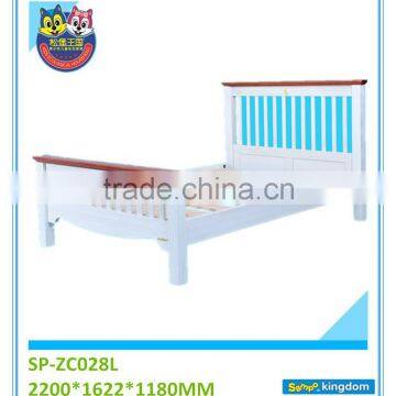 The Nobel series bed for kids white color bedroom furniture SP-ZC028L