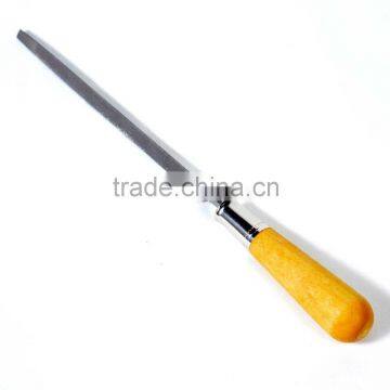 Best Triangular file with handle,bastard,second,smooth