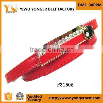 Beautiful High Quality Cheap Wholesale Girls Hot Design Casual Garment Belt photo-3