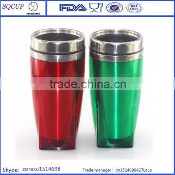 450ml Personalized Double Wall Thermos auto/Travel mug/Insulated Coffee Tumbler Wholesale