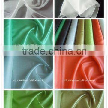 100% pure silk pongee 5 fabrics