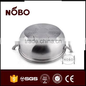 Multifunctional Stainless Steel Couscous Stock Pot With Steamer photo-5