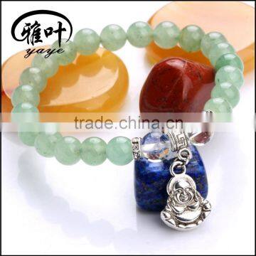 Chakra beaded buddha bracelet with reiki buddha gemstone beads