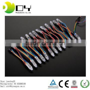 2016 popular outdoor rgb led dc5v 0.3w led string lights