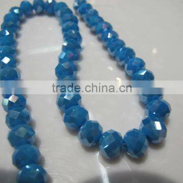 4mm Sales of color glass ab flat bead BZ001