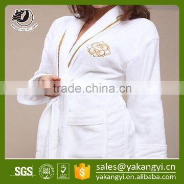 Foshan 100% Cotton White Colour Bath Robes For Women                        
                                                Quality Choice
                                                    Most Popular