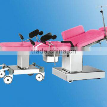 Manufacture Electric Multi-Function surgical obstetric Gynecological table bed