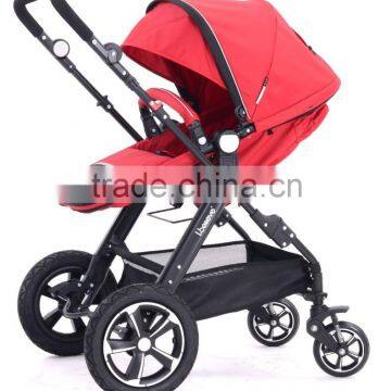 European Standard High Quality Baby Carriage 3 in 1 photo-3