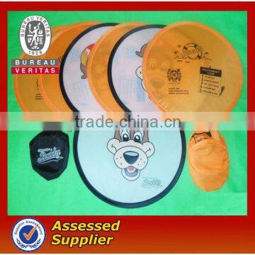 Eco friendly polyester frisbee/foldable frisbee