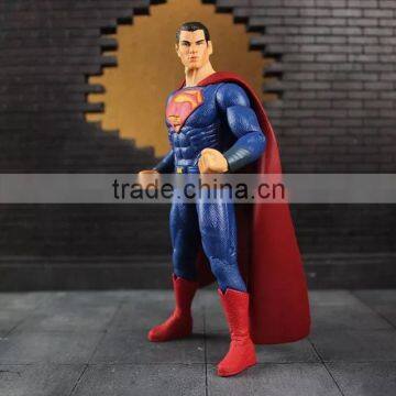 Vintage Superman and spiderman plastic figure