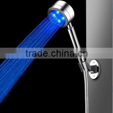 Blue light shower head colorful handheld shower LED hand shower