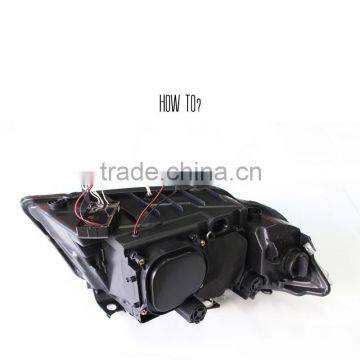 [AUTO LAMP] BM E90 / E91 3Series - LED Dual Angel Eyes Projector Headlights Set(no.6487) photo-3