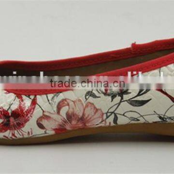 Ladies Comfortable Flat Shoe With TPR Outsole photo-2