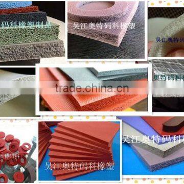 2014 Best Sealing Material Environmentally Friendly Silicone Foam Sheet