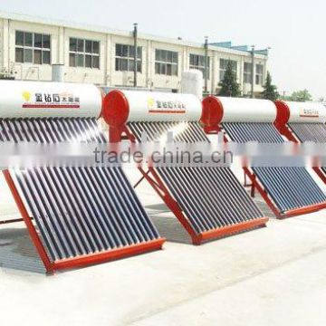 Evacuated tubes solar heater