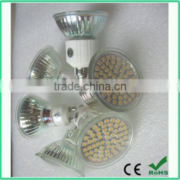 60 SMD 3528 GU10 LED Spotlights