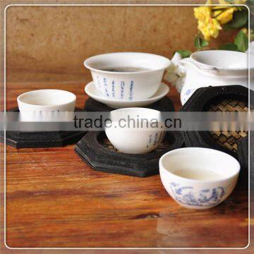Handmade wooden saucers customized design