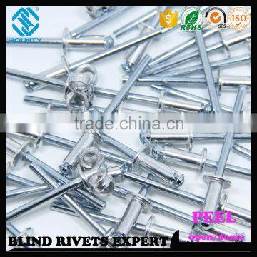HOT SELLING OPEN END FACTORY ALU/ST BLIND PEEL RIVETS photo-4