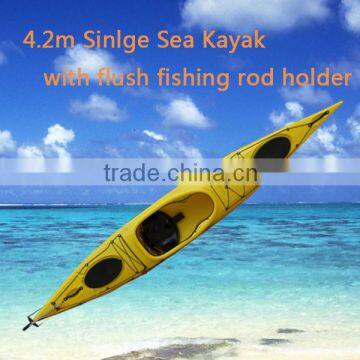 Single palstic fishing kayak wholesale / china kayak / kayak stabillizers