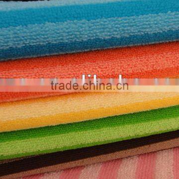 Nano warp microfiber towel for salon