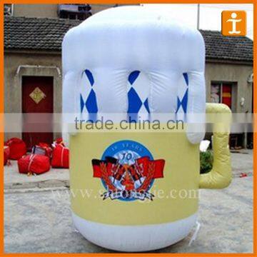 Cheap cartoon advertising inflatable arch gate decorated with blow up