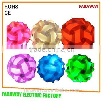 new colorful 40cm jigsaw lamp/puzzle lamp/iq lamp