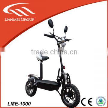 electrical scooters 1000w 48v with big wheel has approved CE made in china