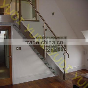 modern interior steel staircase wire railing design supplier