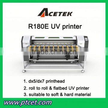 Acetek UV180 180 nozzles*8 lines 1.8m*3m CMYK+White UV inkjet printer ink