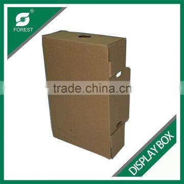 PLAIN DISPLAY BOXES CORRUGATED PACKING DISPLAY BOXES FOR FRUIT CARDBOARD PAPER RETAIL DISPLAY BOXES FOR VEGETABLES photo-3