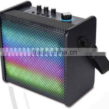 China Supplier Disco Speakers With Portable Handle Multi-Color Colorful Lighted Speaker