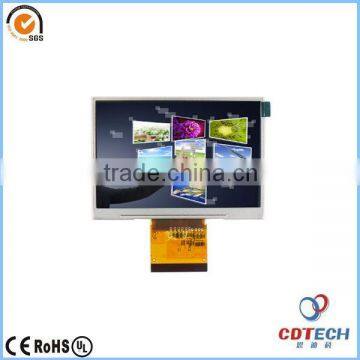 Hot selling 3.5 inch tft panel transparent lcd display with touch screen