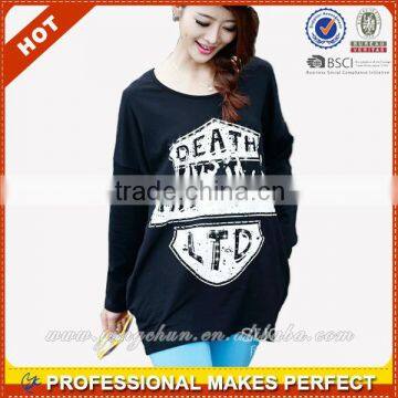 Double Mercerized Cotton Custom Sublimation Girl Tshirt(YCT-C0413)