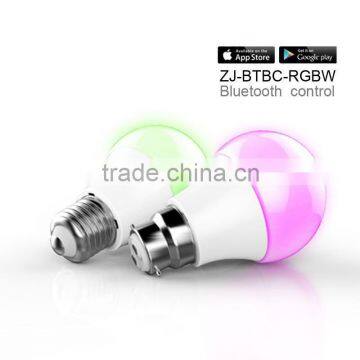 Remote Control LED E27 RGB Bulb Bluetooth LED Bulb With 4.5W 350LM
