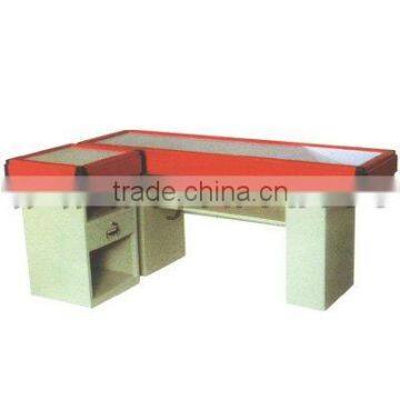 check-out counter