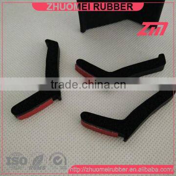 Car Front Bumper Lid Rubber Deflector Bumper