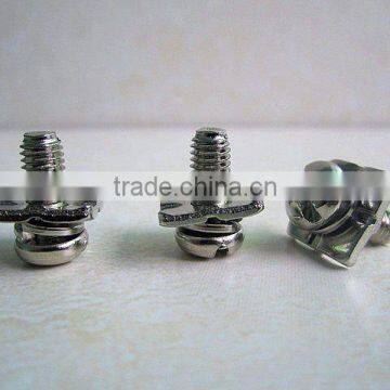 Steel custom captive screws