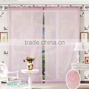 Organza with spangle curtain